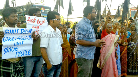 Coke plant protest 2