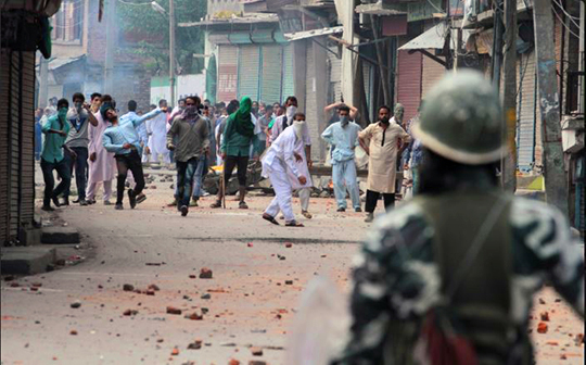 Clashes-Kashmir