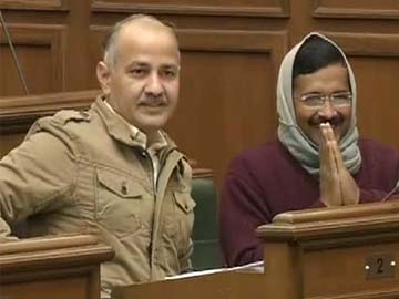Kejriwal_Sisodia_Assembly