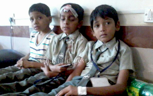 school bus topples 18 2