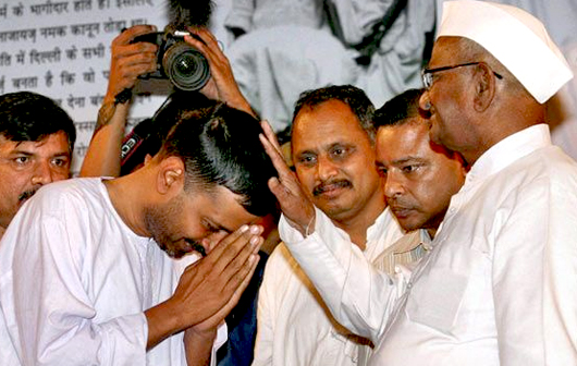 Hazare congratulates