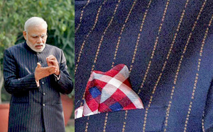 modi suit