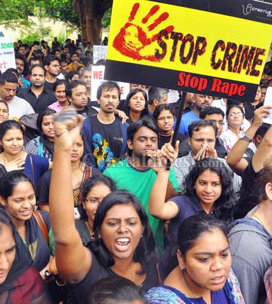 Protest against rape 19 2