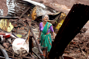pune landslide