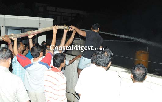 fire at karangalpady 2 1