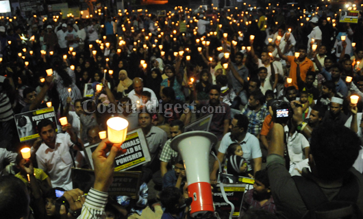 Candle light protest 21 1