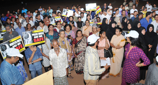 Candle light protest 21 1