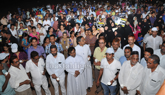 Candle light protest 21 1