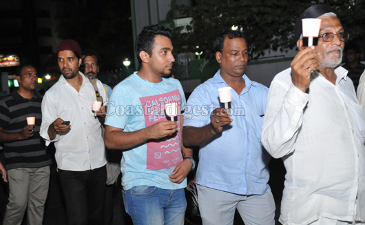 Candle light protest 21 1