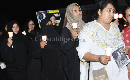 Candle light protest 21 1