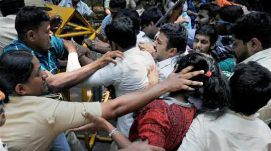 karnataka protest
