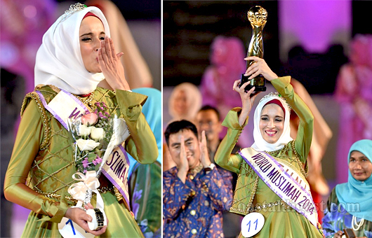 Tunisian Scientist Wins Muslim Beauty Pageant Calls For Free Palestine 