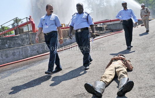 Mockdrill at bykampadi 4 1