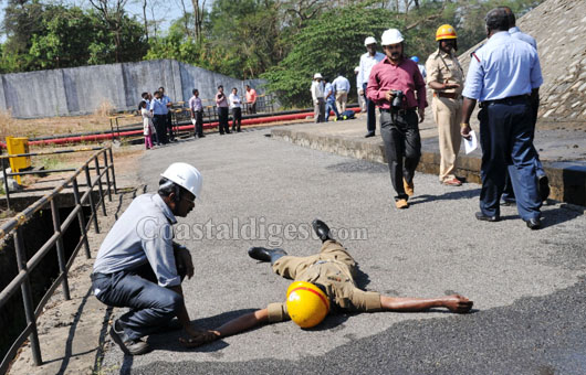 Mockdrill at bykampadi 4 1