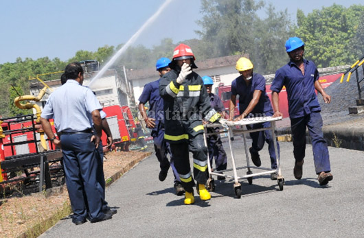 Mockdrill at bykampadi 4 1