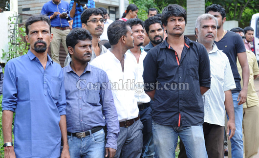 Moily Prgm protest 1