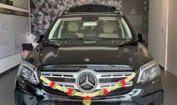 Congress MLA 'gifts' Mercedes-Benz to