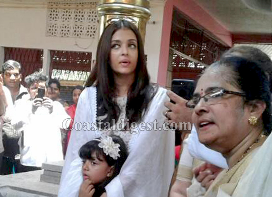 3 weeks after father's death Aishwarya Rai visits Mangaluru with family |   - The Trusted News Portal of India